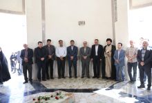 گزارش تصویری مراسم عطرافشانی و ادای احترام به مقام شامخ شهدای هشت سال دفاع مقدس